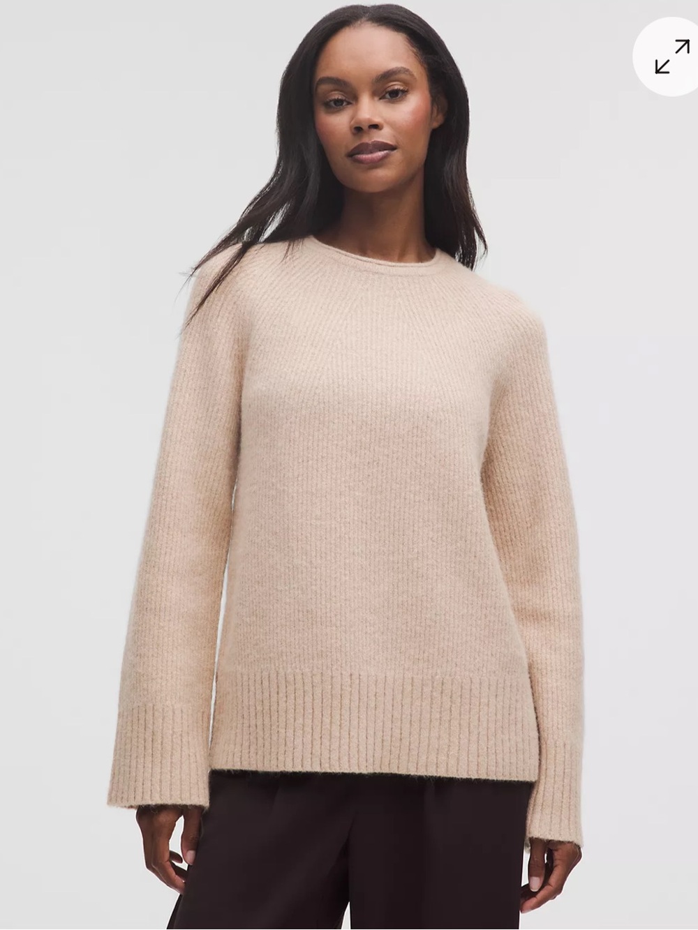 Lululemon β’ Alpaca Blend Crewneck Sweater β’ Size Large